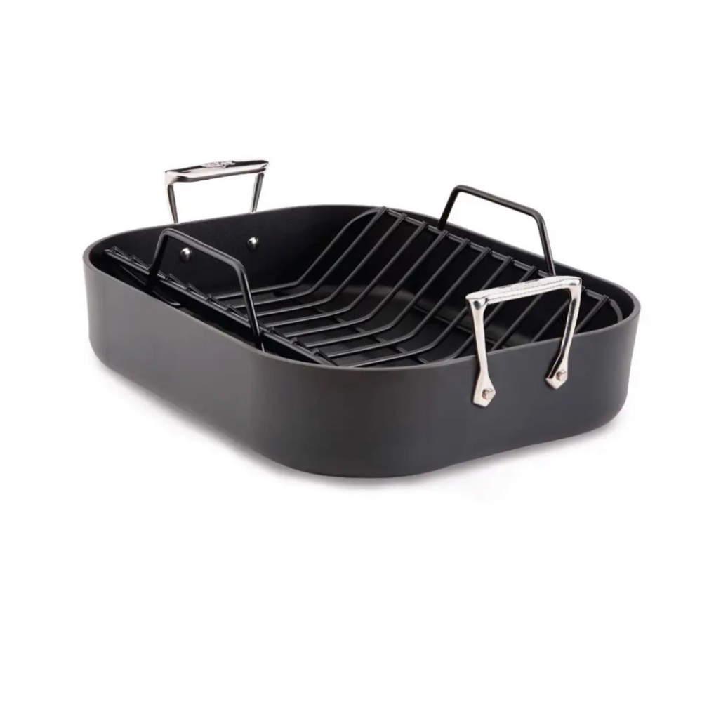 Non-Stick All-Clad Roasting Pan with Rack